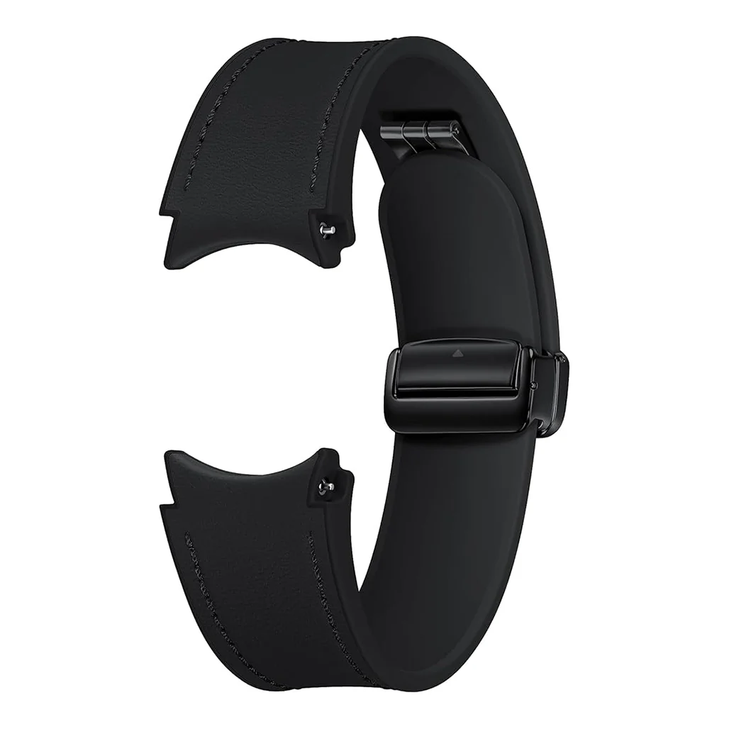 Samsung Galaxy Watch D-Buckle Hybrid Eco-Leather Band - 20mm - M/L - Etoupe | Stylish and Durable Replacement Strap - Image 16