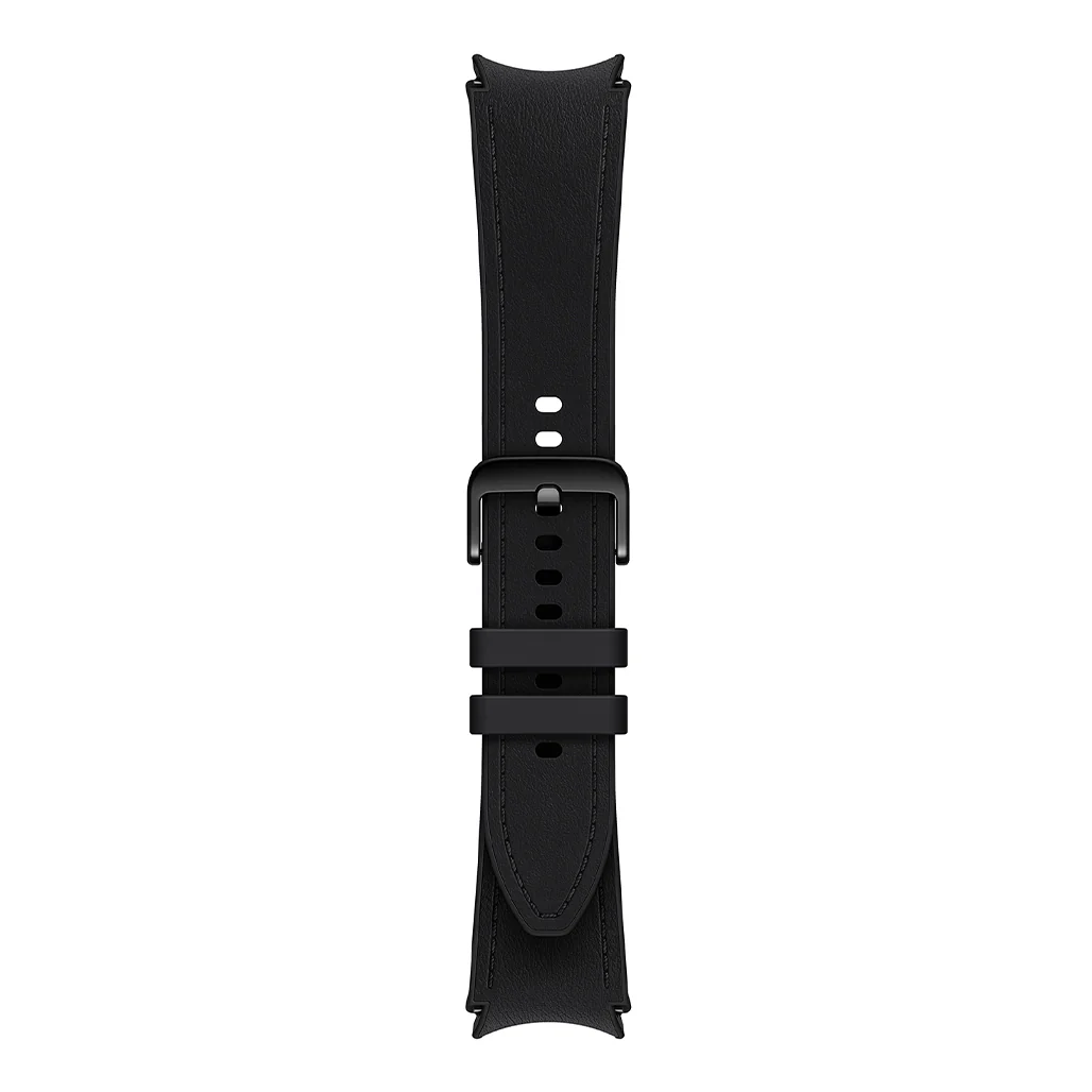 Samsung Galaxy Watch Hybrid Eco-Leather T-Buckle Band - 20mm - M/L - Black - Image 3