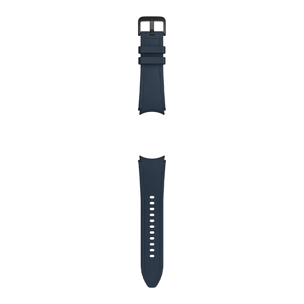 Samsung Galaxy Watch Hybrid Eco-Leather T-Buckle Band - 20mm - M/L - Black - Image 5