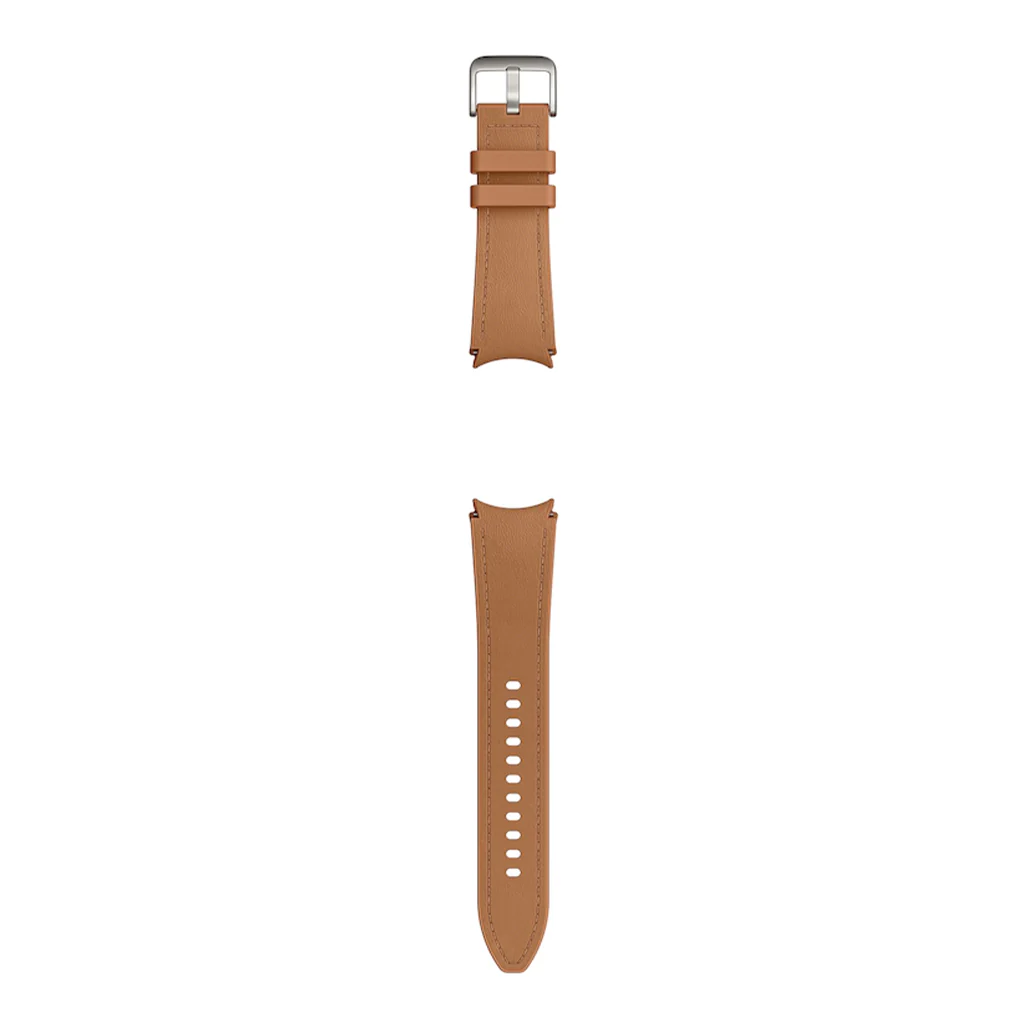 Samsung Galaxy Watch Hybrid Eco-Leather T-Buckle Band - 20mm - M/L - Black - Image 8