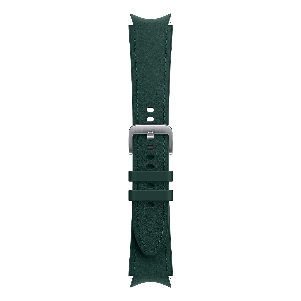 Samsung Galaxy Watch Hybrid Eco-Leather T-Buckle Band - 20mm - M/L - Green - Image 3