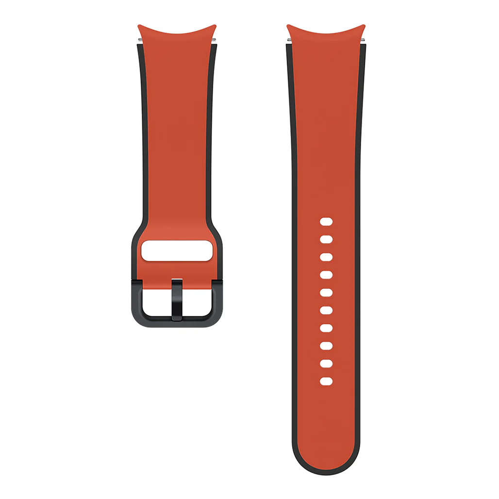 Samsung Galaxy Watch Two-Tone Sport Band, M/L, Red