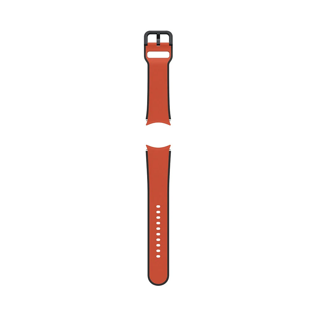 Samsung Galaxy Watch Two-Tone Sport Band, M/L, Red - Image 3