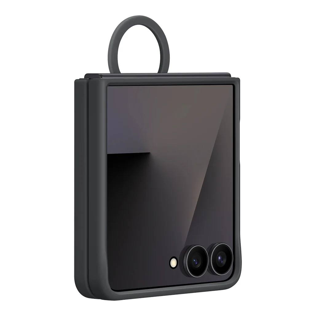 Samsung Galaxy Z Flip7 Silicone Ring Case - Black -  EF-PF766TBEGUS - Image 3