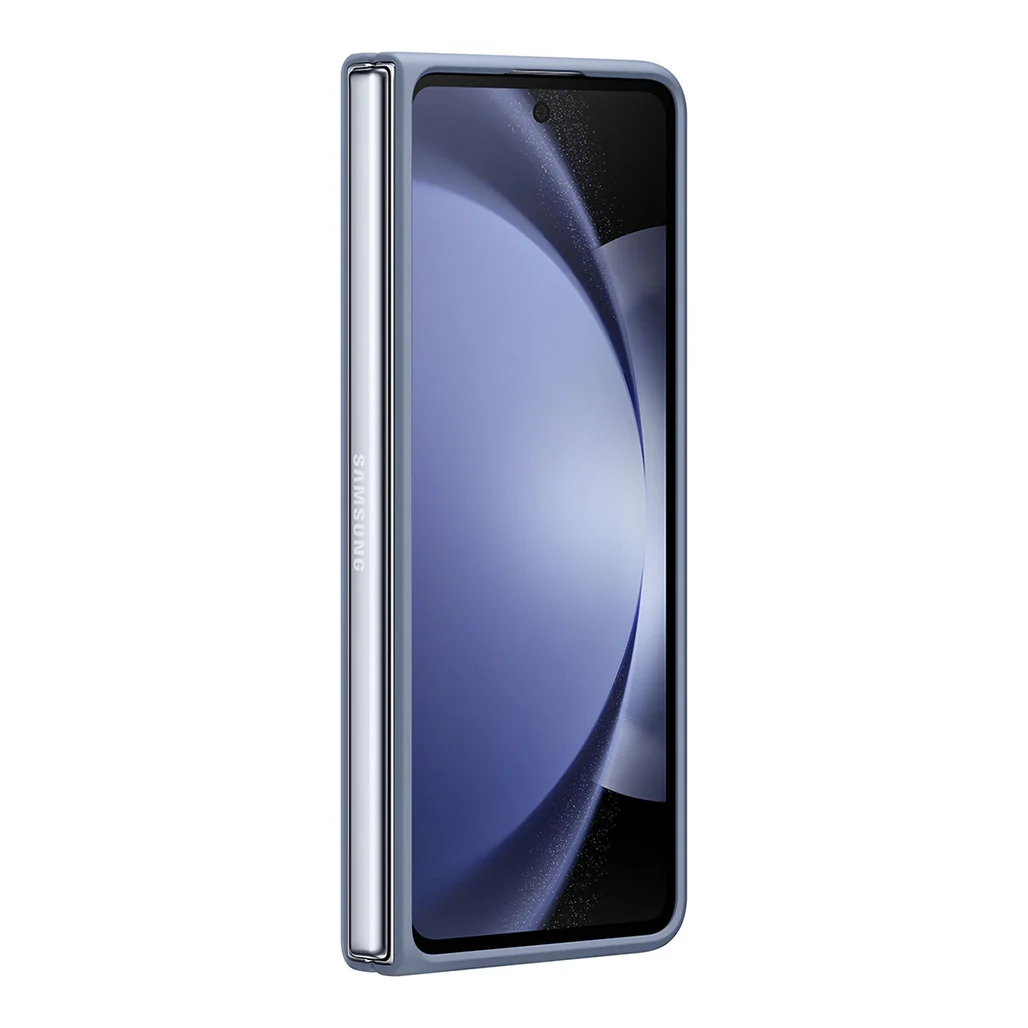 Samsung Galaxy Z Fold5 Slim S-Pen Case - Icy Blue, Built-in S Pen with Eco-Friendly Materials - Image 6