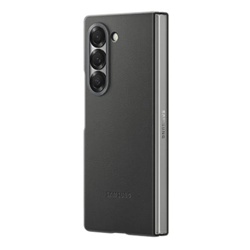 Samsung Galaxy Z Fold6 Kindsuit Case - Gray, Premium Eco-Leather Protection - Image 3