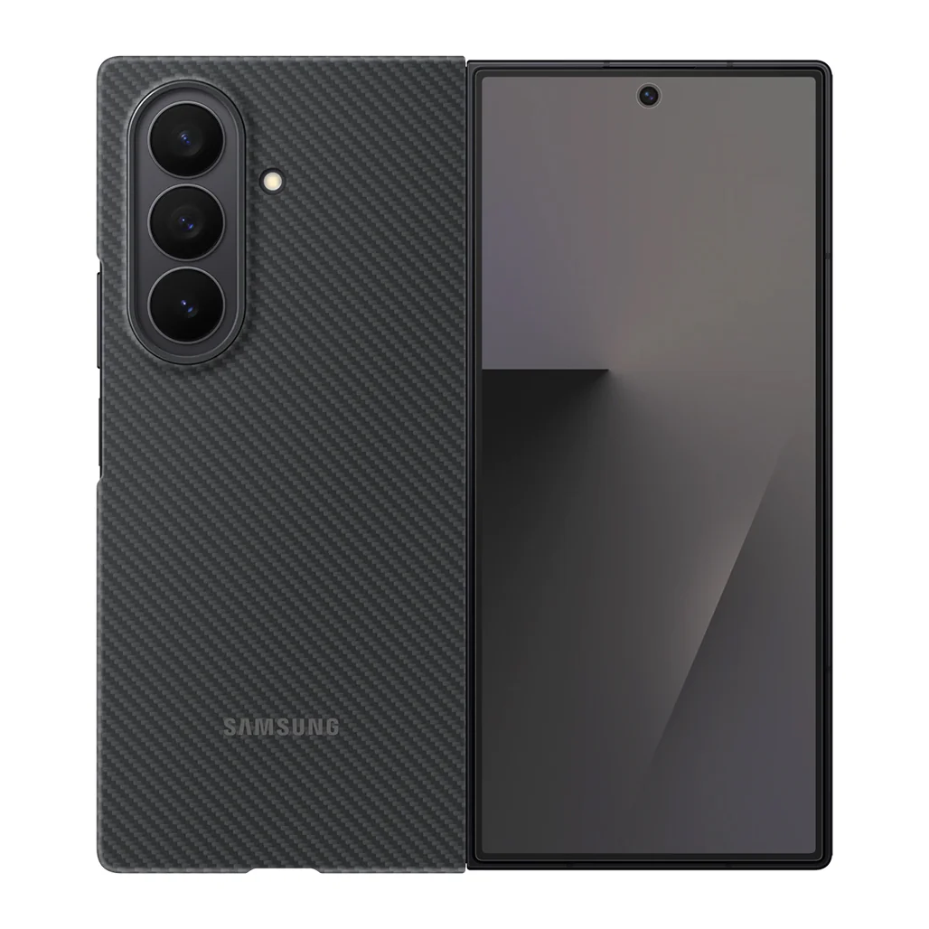 Samsung Galaxy Z Fold7 Carbon Shield Case - Black