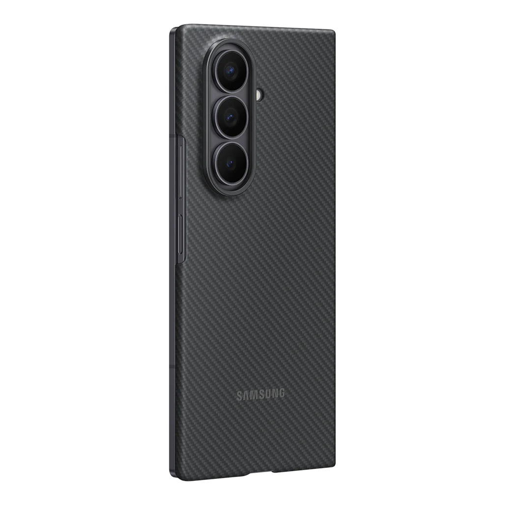 Samsung Galaxy Z Fold7 Carbon Shield Case - Black - Image 3