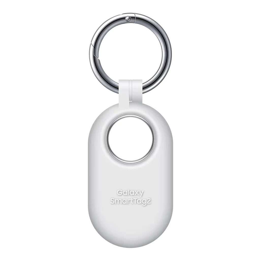 Samsung Silicone Case for SmartTag2 - White | Durable and Secure Attachment