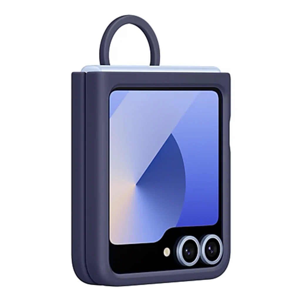 Samsung Z Flip6 Silicone Case with Built-In Ring | Ultra-Slim, Non-Slip Grip, Sleek Design - Image 10