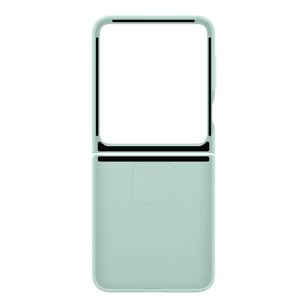 Samsung Z Flip6 Silicone Case with Built-In Ring | Ultra-Slim, Non-Slip Grip, Sleek Design - Image 4