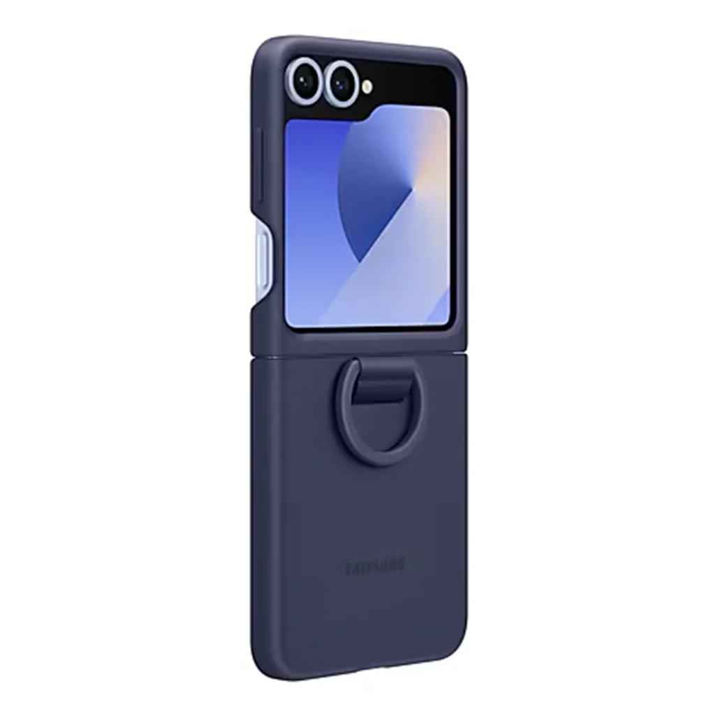 Samsung Z Flip6 Silicone Case with Built-In Ring | Ultra-Slim, Non-Slip Grip, Sleek Design - Image 8