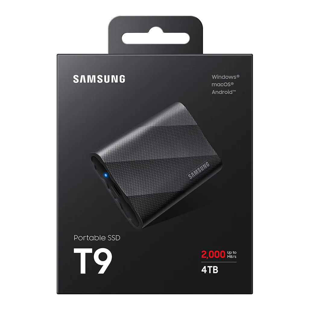 Samsung T9 4TB Portable SSD | MU-PG4T0B - Image 4