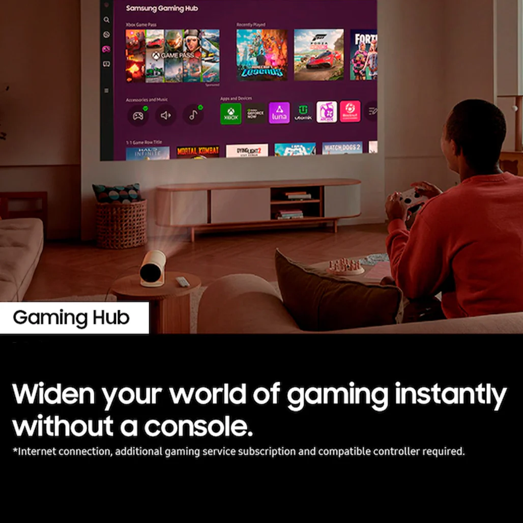 Samsung The Freestyle 2nd Gen Projector with Gaming Hub - Image 4