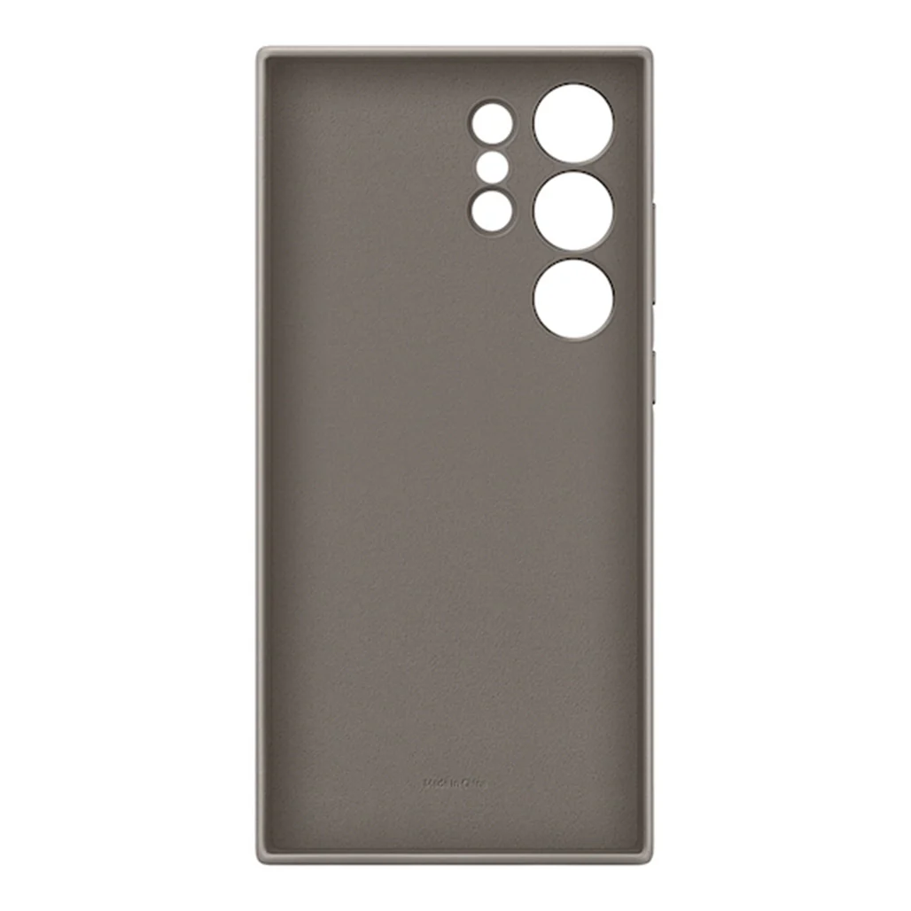 Samsung Vegan Leather case for Galaxy S24 Ultra, Taupe | GP-FPS928HCAAW - Image 3