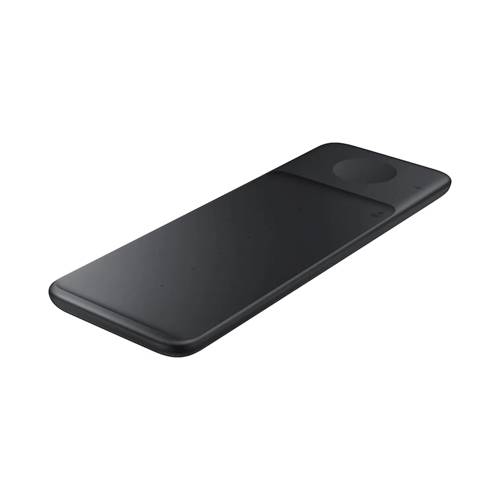 Samsung Wireless Charger Trio - Black | 3-in-1 Fast Charging Pad for Phone, Galaxy Watch, and Earbuds - Image 4