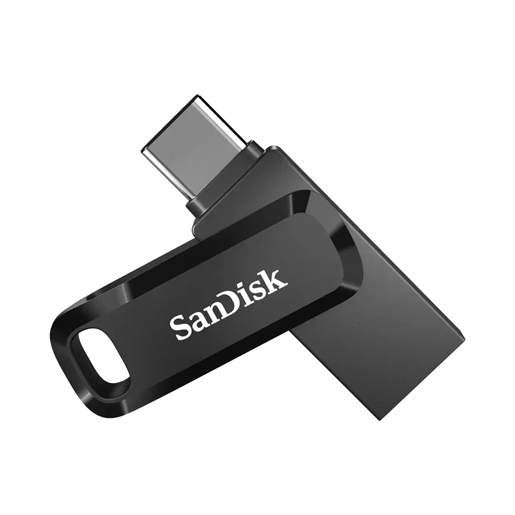 SanDisk Ultra Dual Drive Go 1TB USB Type-C & USB-A Flash Drive – Black