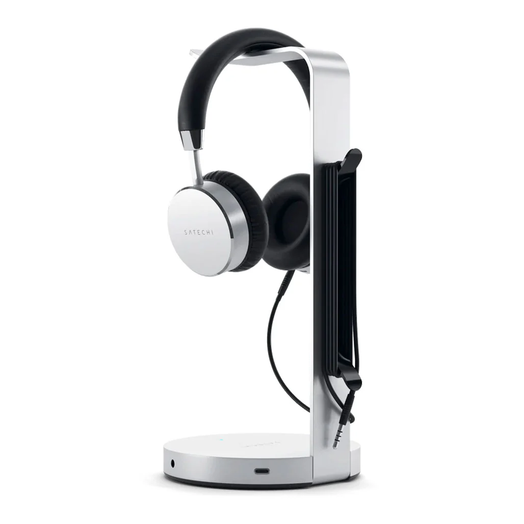 Satechi Aluminum USB Headphone Stand with USB-C to USB-A Cable - Image 2