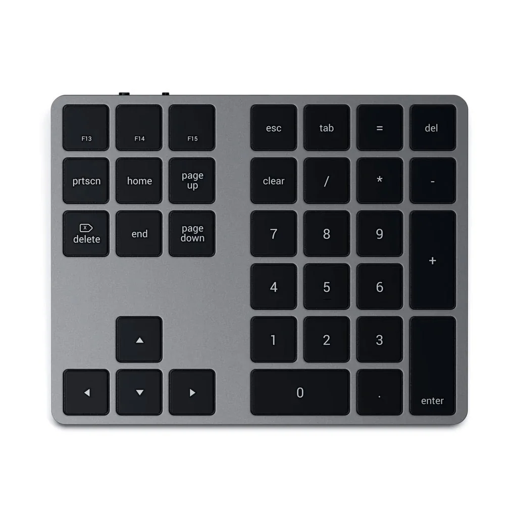 Satechi Wireless Extended Keypad - Space Grey | ST-XLABKM