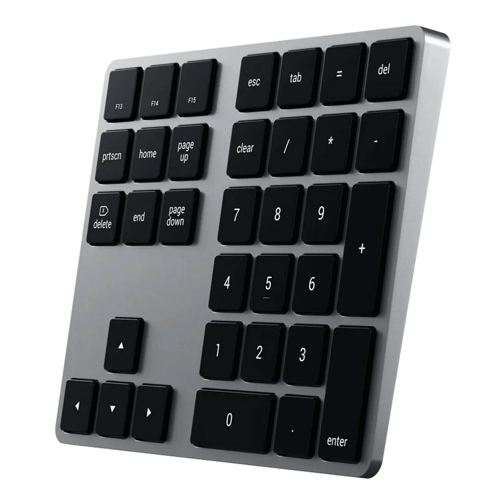 Satechi Wireless Extended Keypad - Space Grey | ST-XLABKM - Image 4