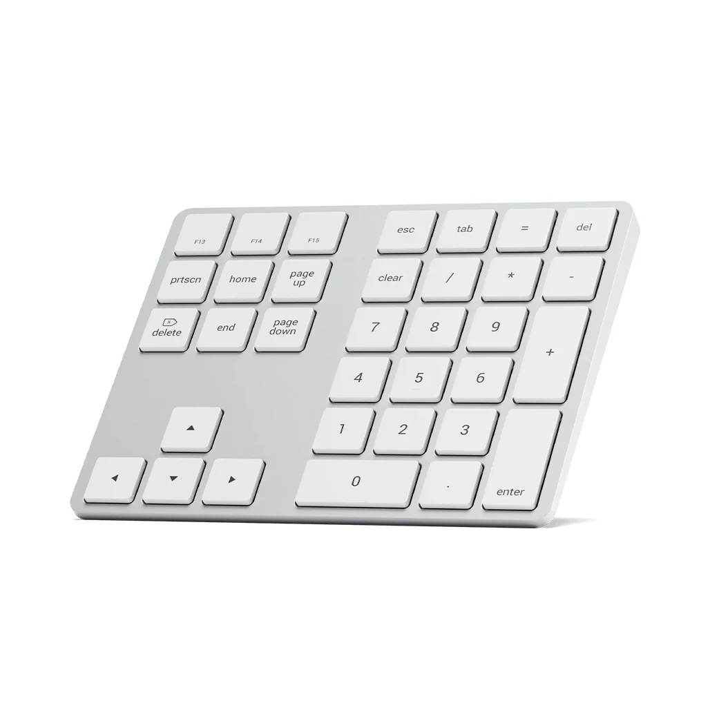 Satechi Bluetooth Extended Wireless Keypad - Silver | ST-XLABKS - Image 5