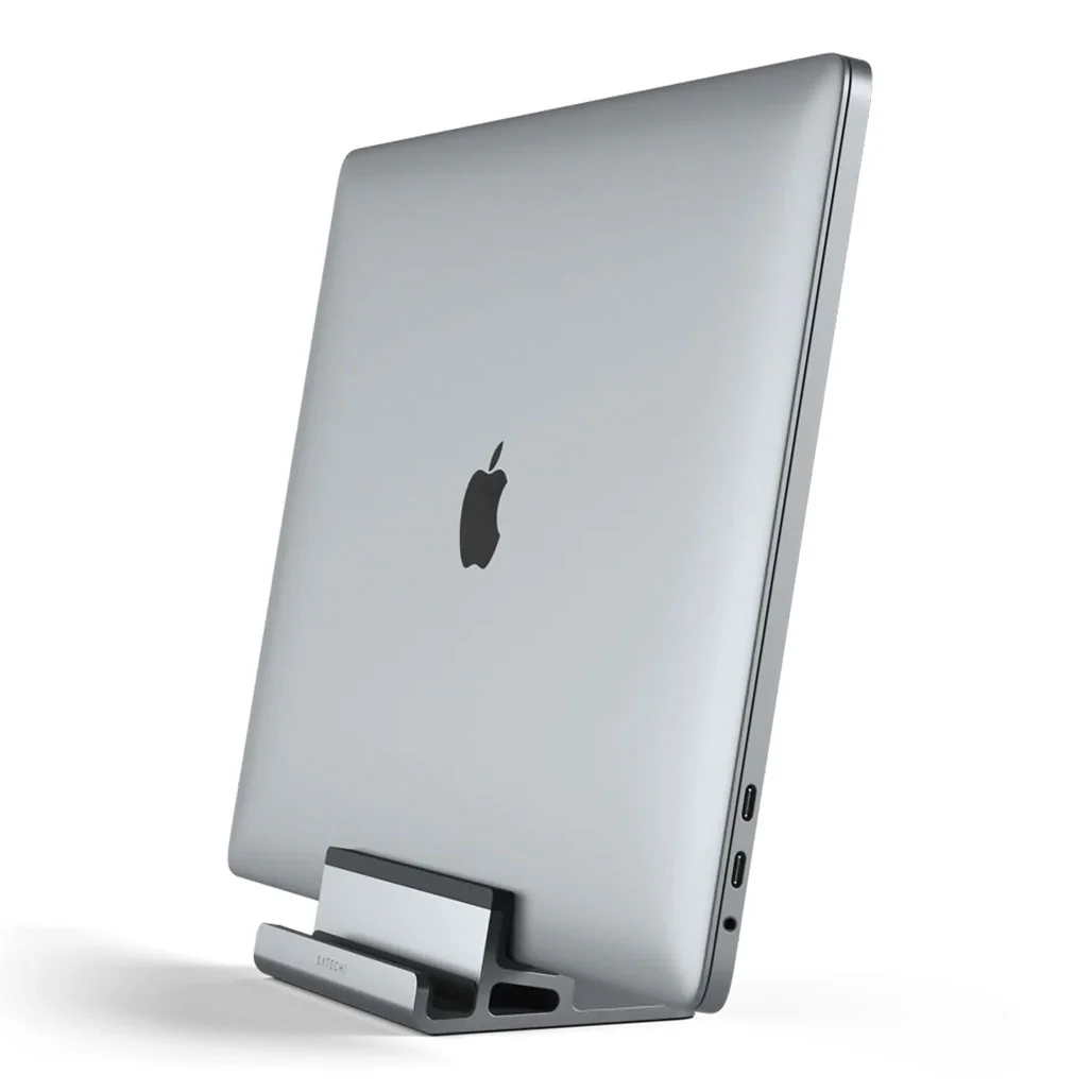 Satechi Dual Vertical Laptop Stand - Premium Vertical Dock for MacBook, iPad, Tablets, and Smartphones - Image 6