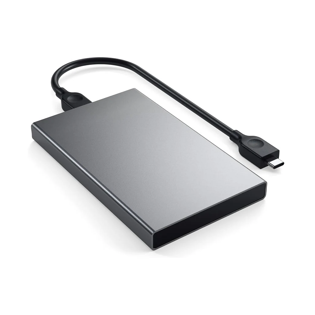 Satechi USB-C External 2.5" HDD/SSD Enclosure - Space Gray | ST-TCDEM - Image 2