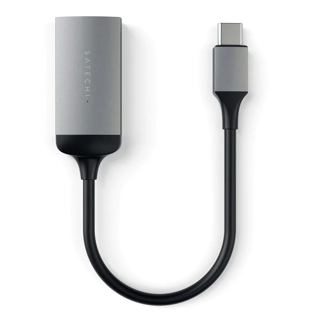 Satechi USB-C HDMI Adapter 4K 60Hz – Aluminum Type-C to HDMI Adapter