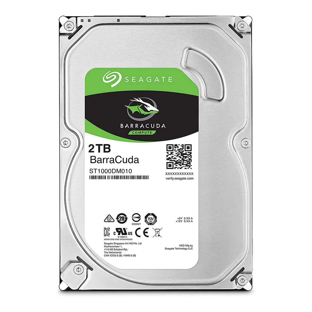 Seagate Barracuda 3.5" SATA 6Gb/s Hard Drive – Reliable High-Capacity Storage Solution - Image 2