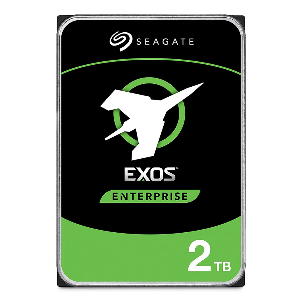 Seagate Exos Enterprise 3.5" SATA Hard Drive - 256MB Cache, 7200 RPM, Helium-Sealed Design