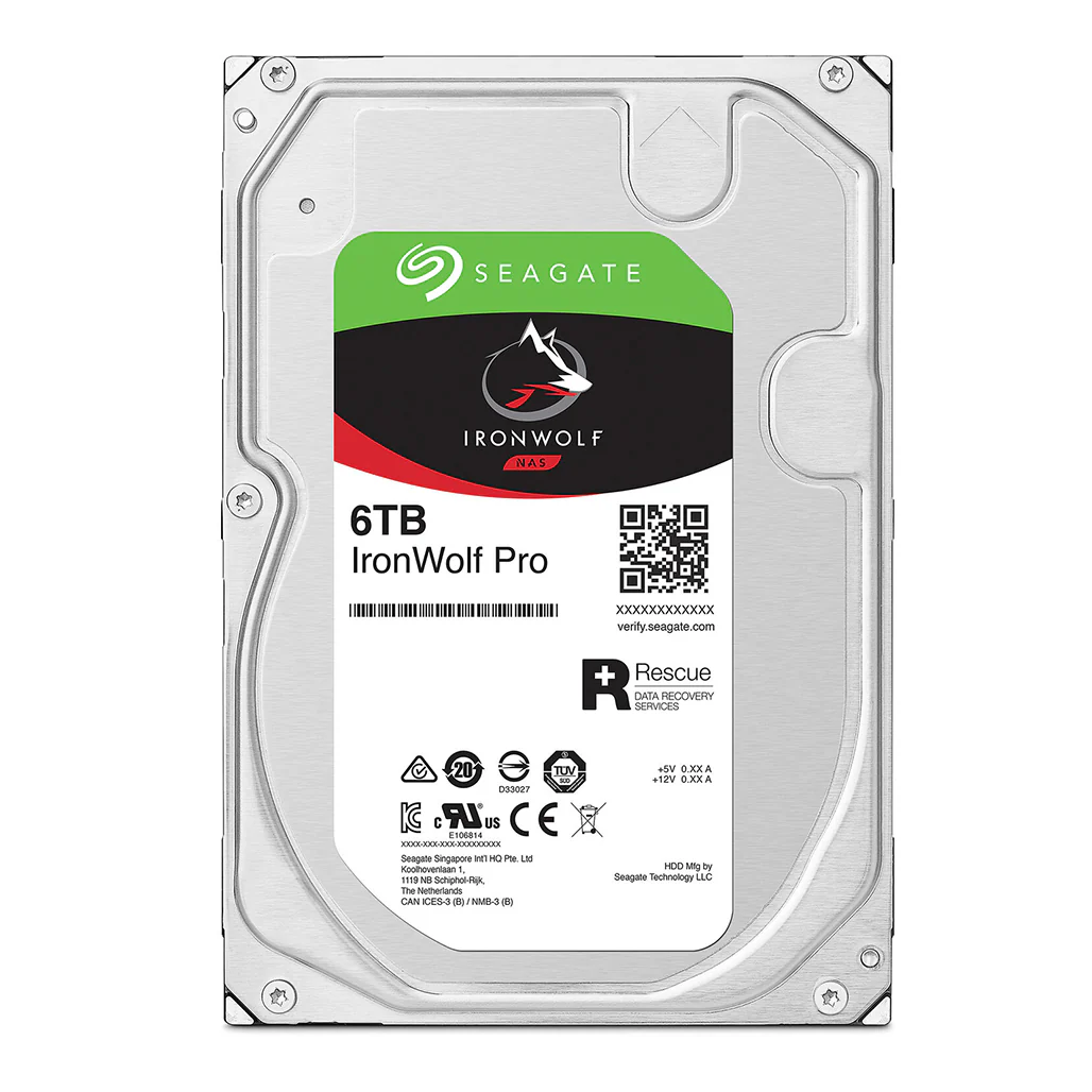 Seagate IronWolf Pro - 3.5" 7200RPM NAS Internal Hard Drive – 256MB Cache, 270MB/s, SATA III, CMR, 550TB/year Workload - Image 4