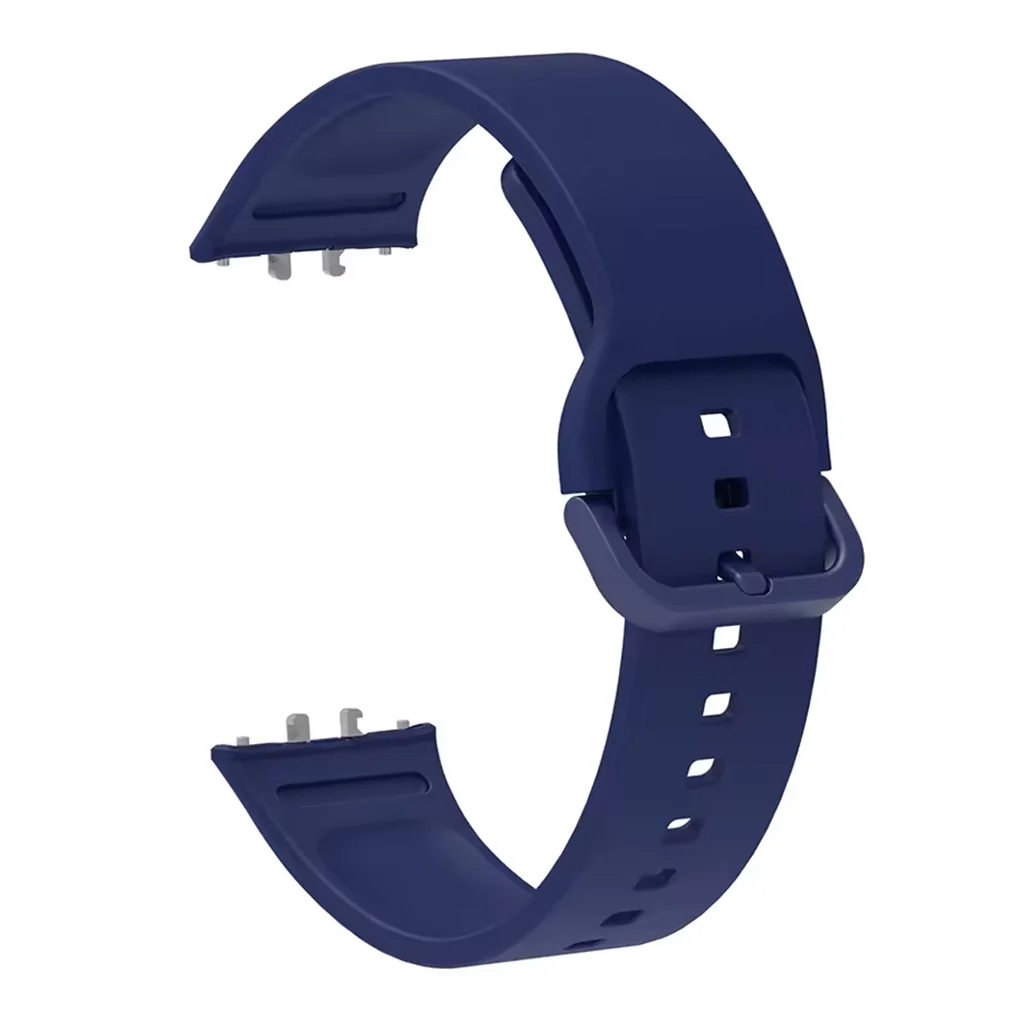 Silicone Strap with Metal Buckle for Samsung Galaxy Fit 3 - Image 2
