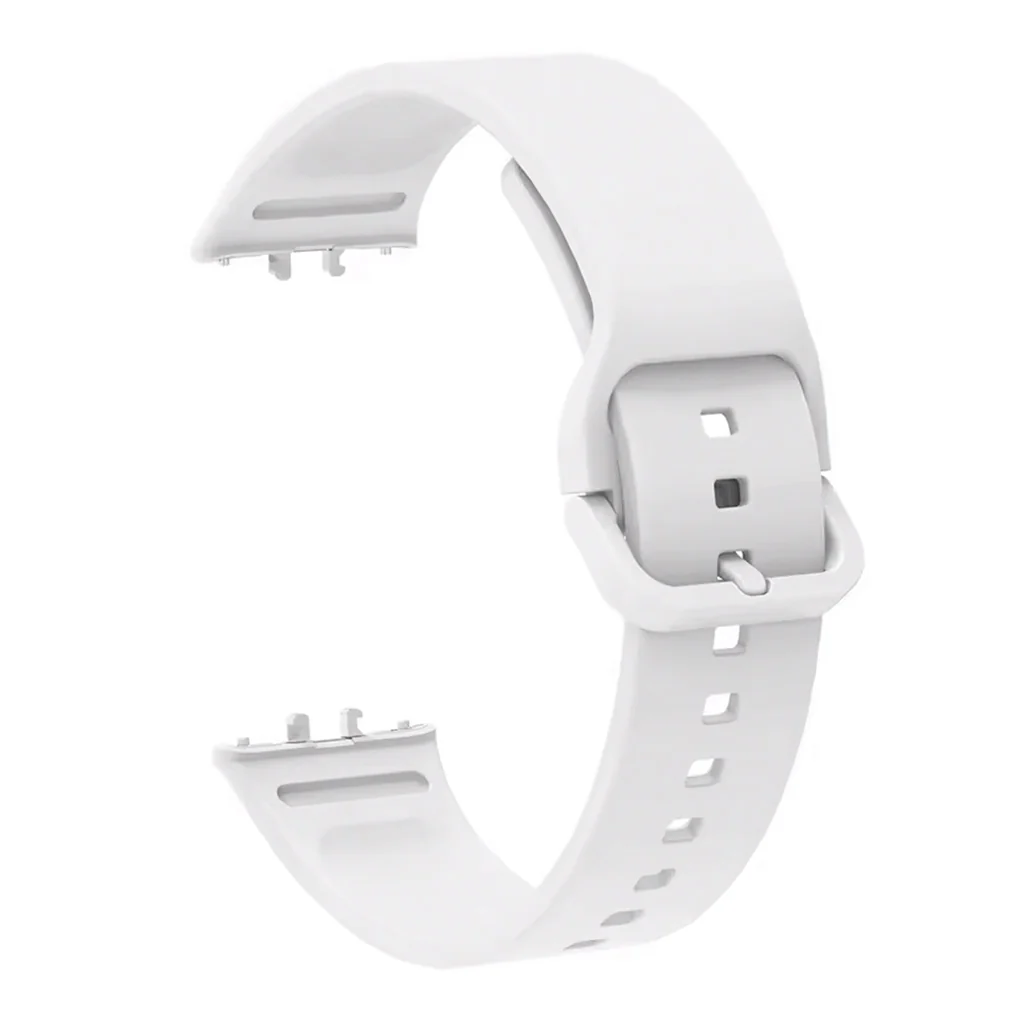 Silicone Strap with Metal Buckle for Samsung Galaxy Fit 3 - Image 3