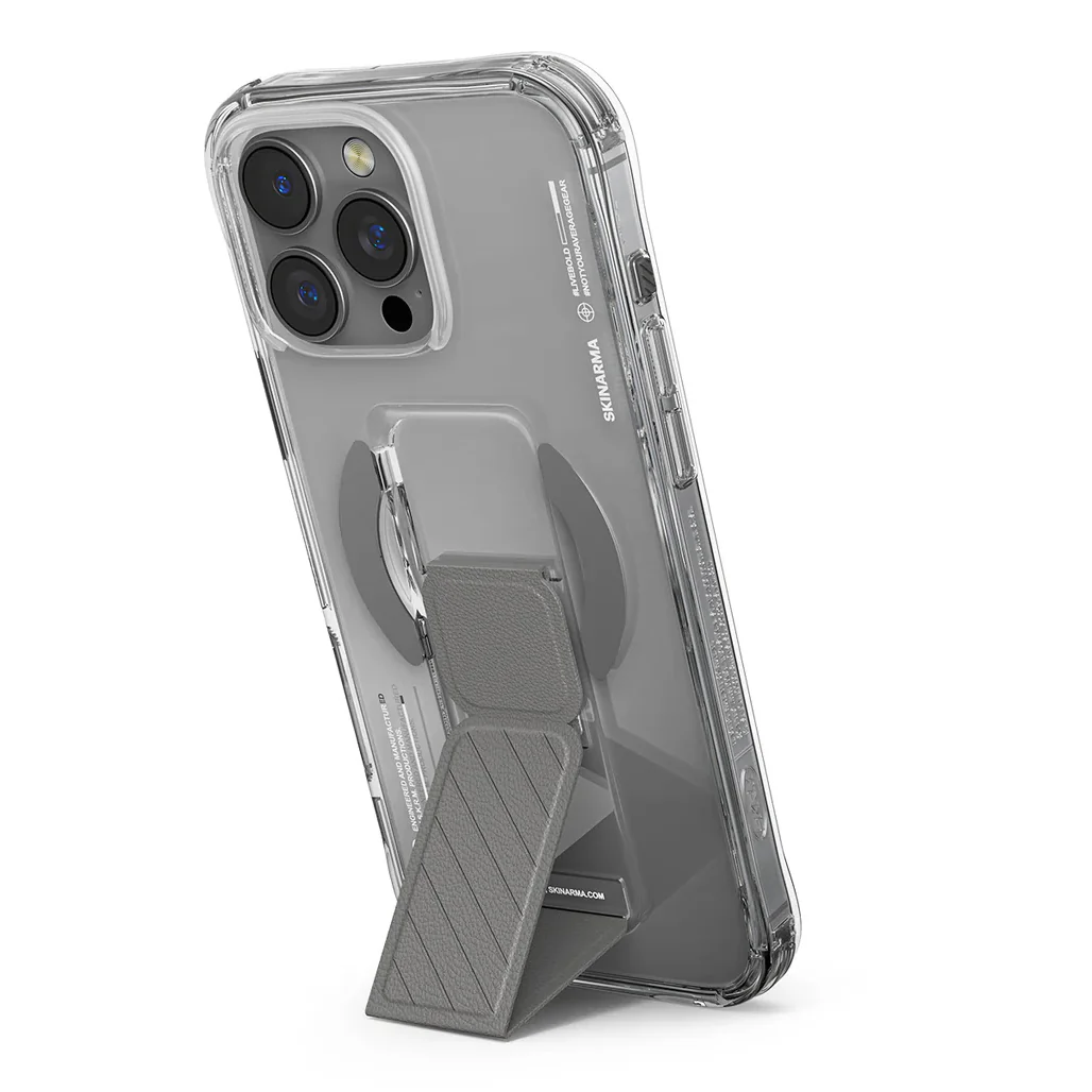 Skinarma AXON Mag-Charge Case for iPhone 16 Pro – Grip-Stand, Magnetic Charging, Drop Protection - Image 6