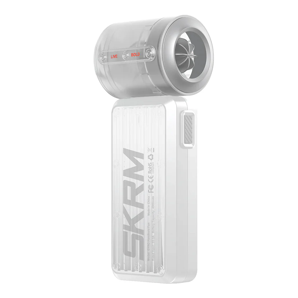 Skinarma GYRO USB-C Portable Handheld Fan – High-Speed, Compact Cooling Solution - Image 6