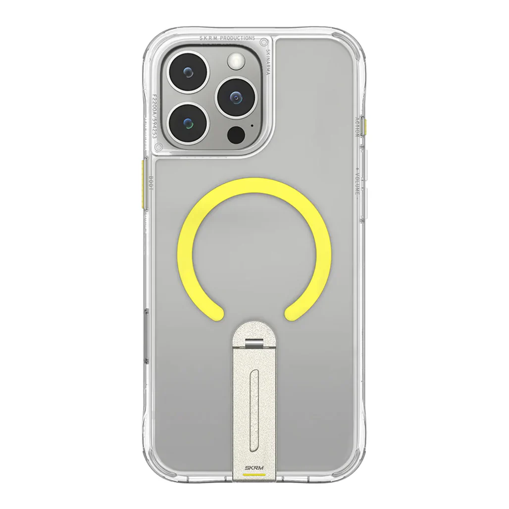 Skinarma HELIX Mag-Charge iPhone 16 Pro Max Case with 360º Rotating Stand & Magnetic Charging