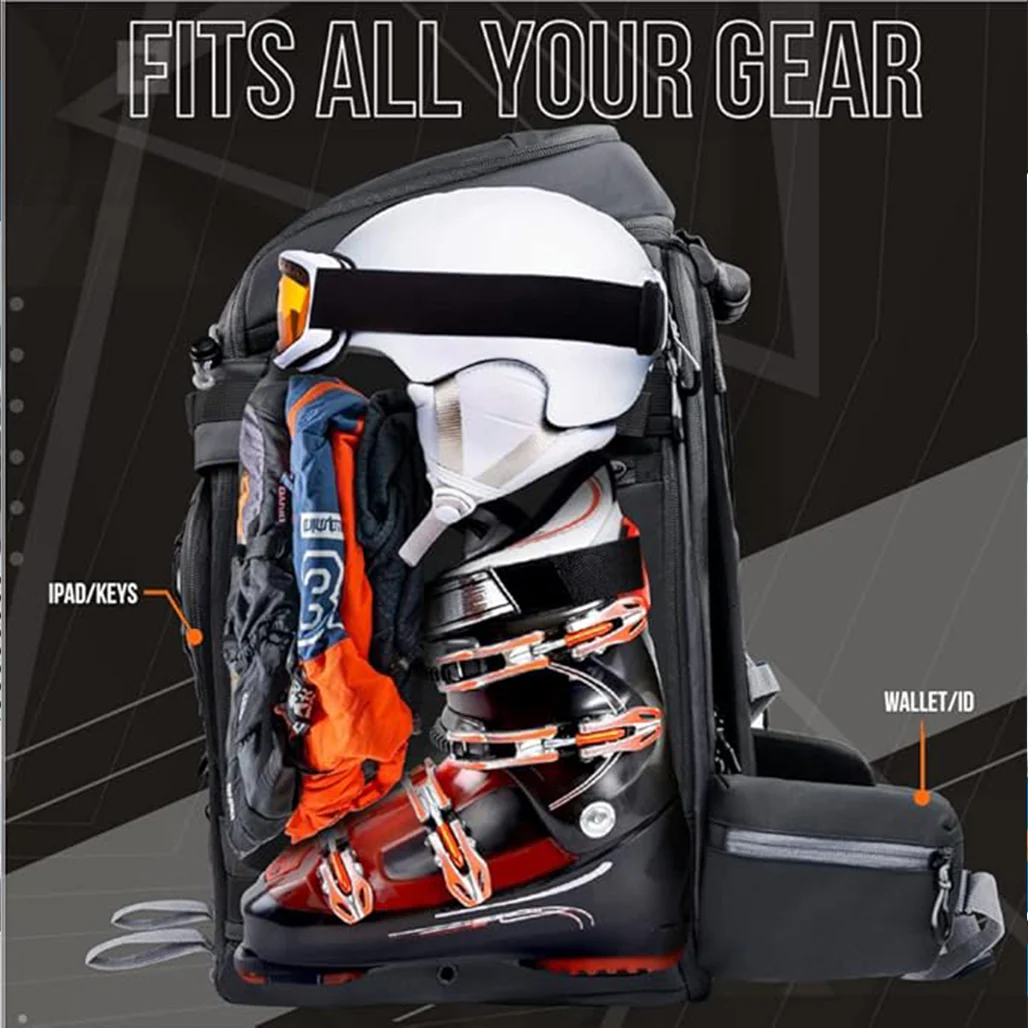 Sklon Ski Boot Bag 55-65L Waterproof Backpack - Image 4