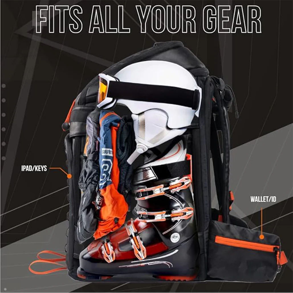 Sklon Ski Boot Bag 55-65L Waterproof Backpack - Image 9