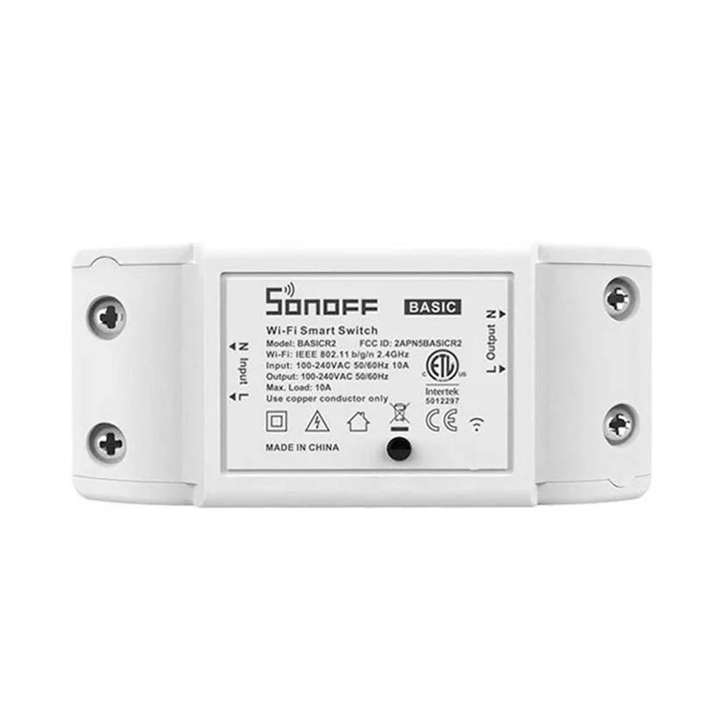 Sonoff BASICR2 Wi-Fi Smart Switch | DIY Home Automation | Voice Control with Alexa & Google Home