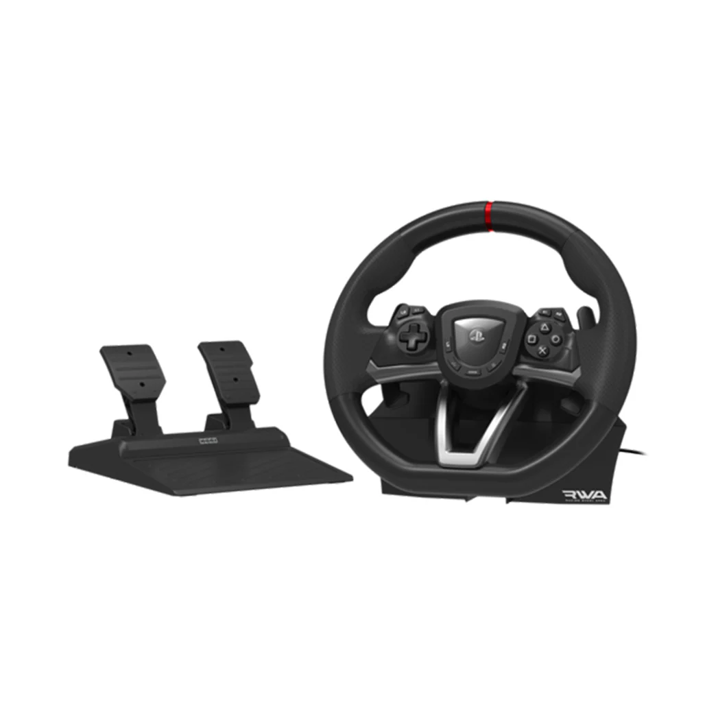Sony Racing Wheel APEX for PS5 and PS4 - Authentic Racing Simulator with Adjustable Turn Ratio & Full-Size Pedals - Image 2
