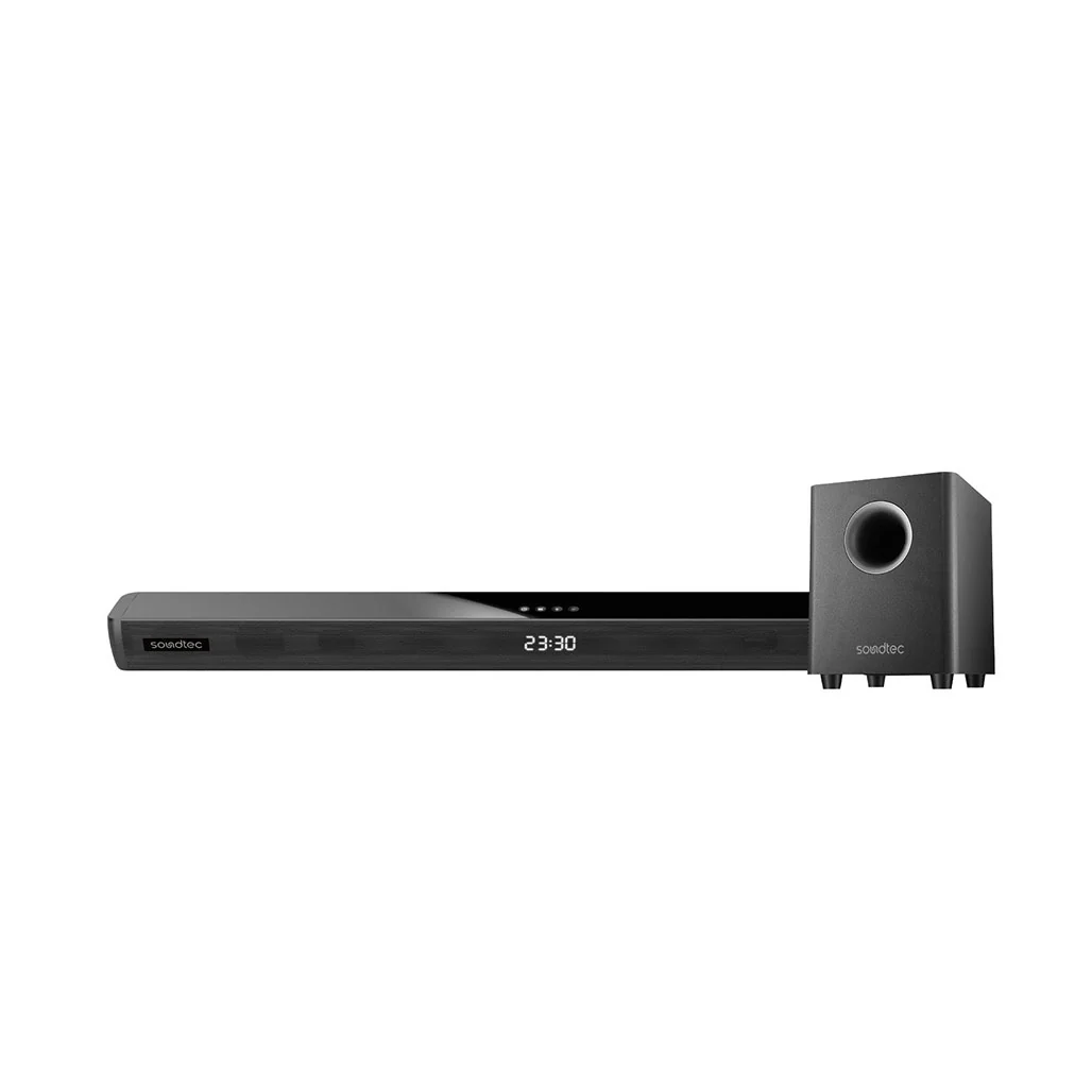 Soundtec By Porodo 2.1 CH Soundbar with Wireless Subwoofer