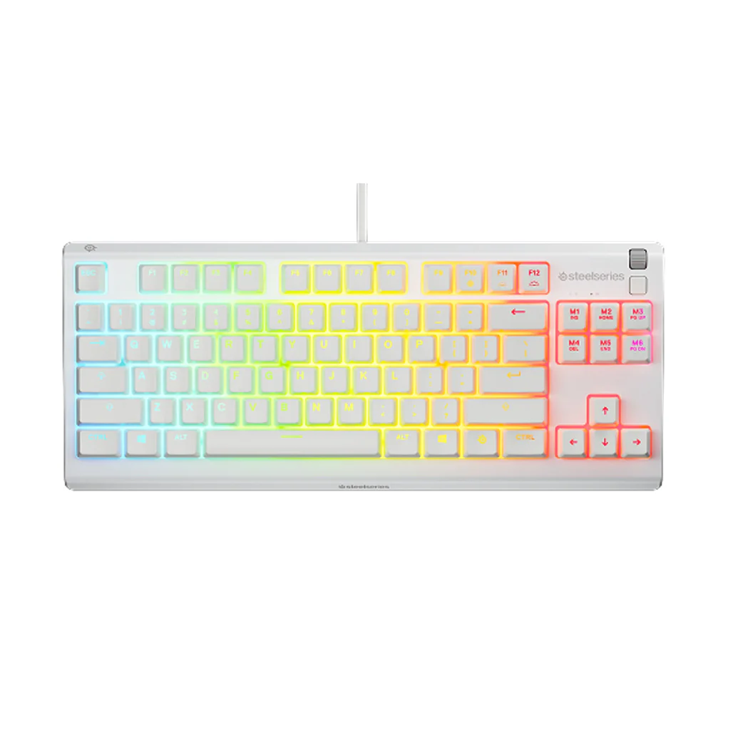 SteelSeries Apex 3 TKL - Quiet Tenkeyless 80% Wired Gaming Keyboard with RGB Lighting - Image 6
