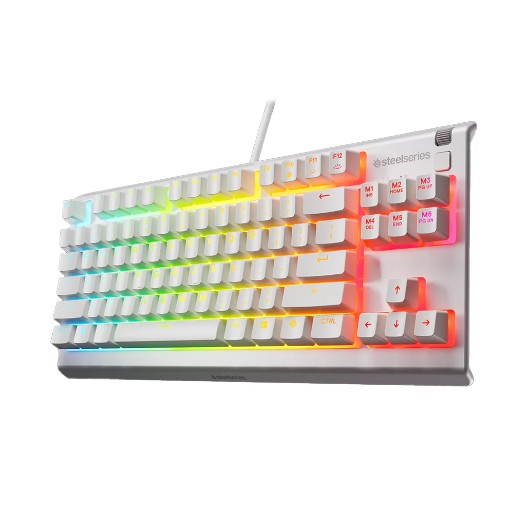SteelSeries Apex 3 TKL - Quiet Tenkeyless 80% Wired Gaming Keyboard with RGB Lighting - Image 7