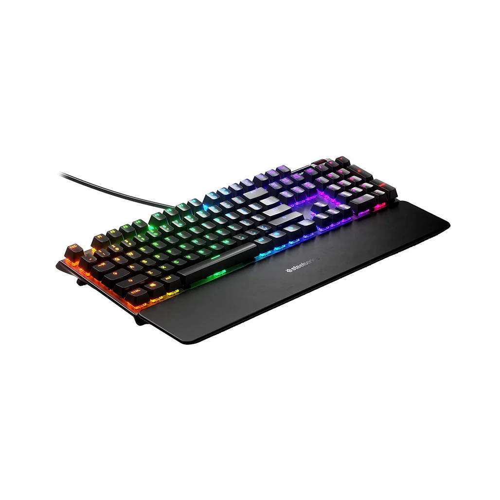 SteelSeries Apex 5 - Hybrid Mechanical Gaming Keyboard with OLED Smart Display and RGB Illumination - Image 4