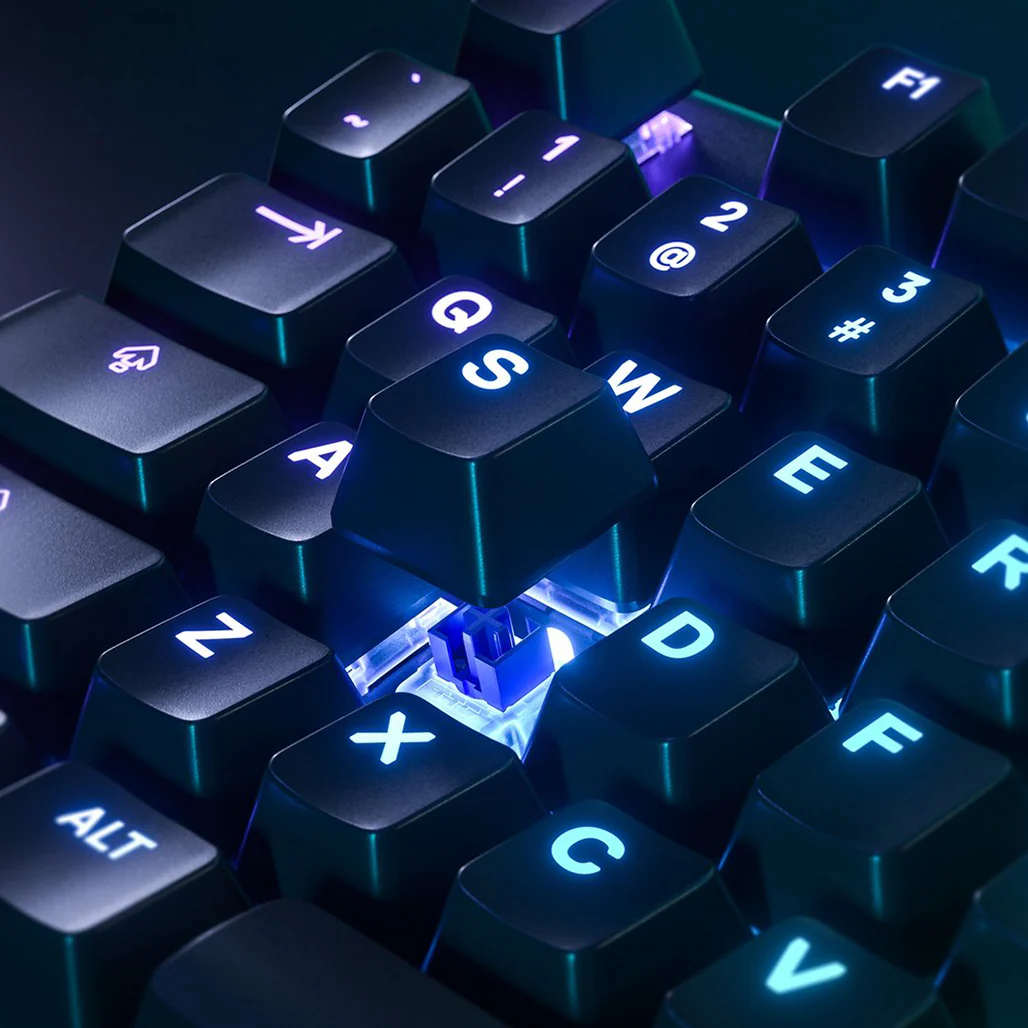 SteelSeries Apex 5 - Hybrid Mechanical Gaming Keyboard with OLED Smart Display and RGB Illumination - Image 5