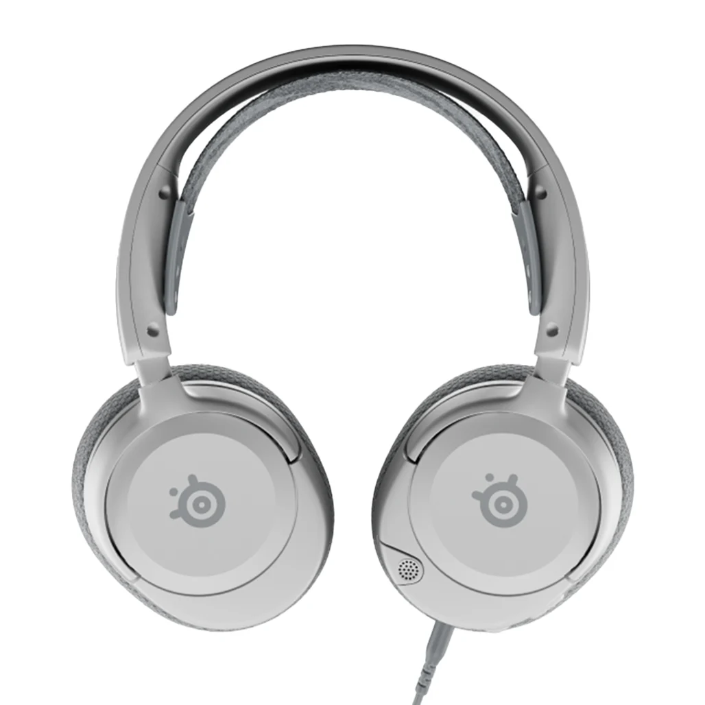 SteelSeries Arctis Nova 1P - Premium Multi-Platform Wired Gaming Headset - White - Image 2