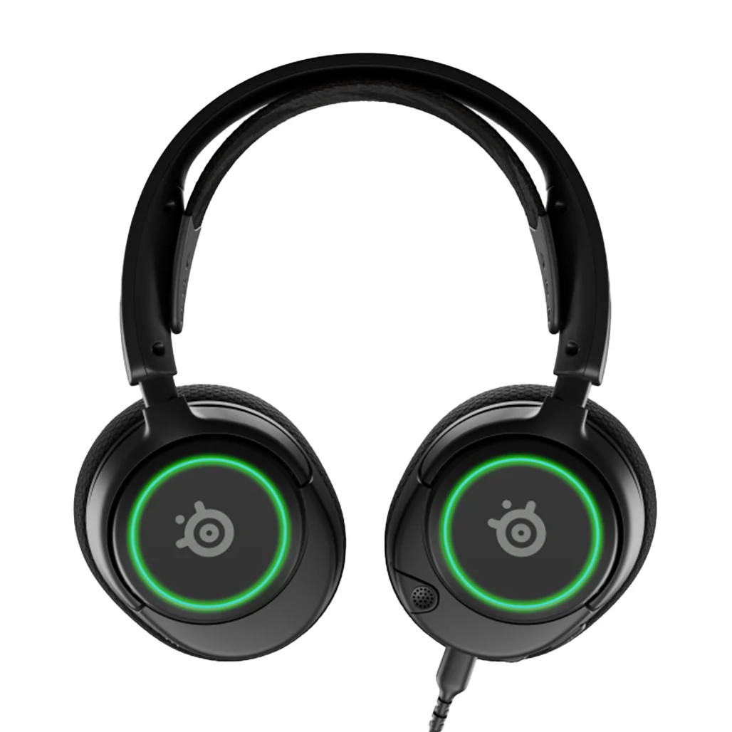 SteelSeries Arctis Nova 3 - Multi-Platform Premium Wired RGB Gaming Headset - Image 2