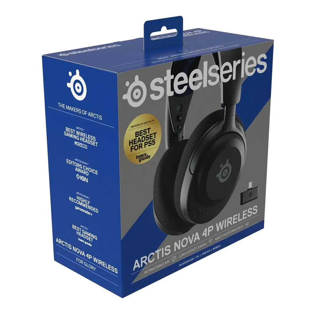 SteelSeries Arctis Nova 4P - Wireless Multi-Platform Gaming Headset - Image 7