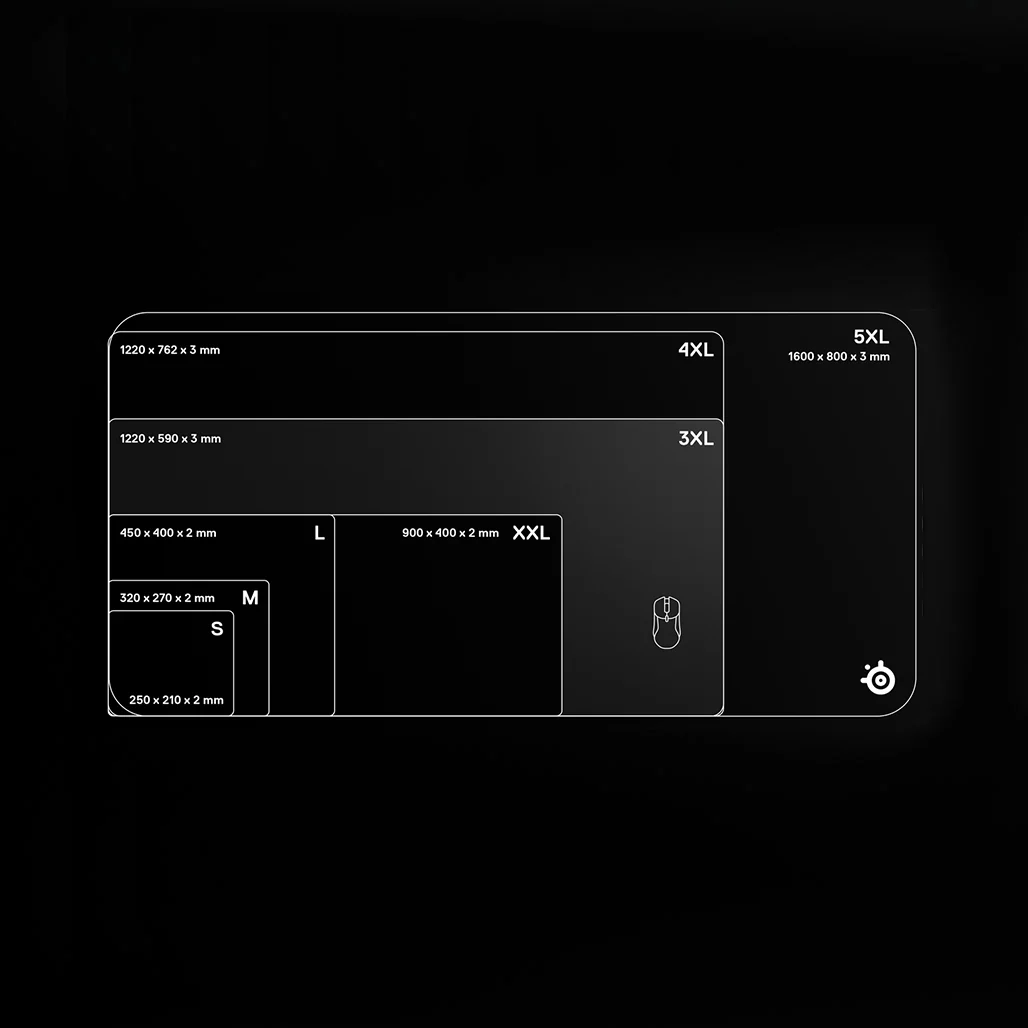 SteelSeries QCK 3XL Gaming Mouse Pad | Extra-Large Cloth Surface for Ultimate Precision | 41458 - Image 5