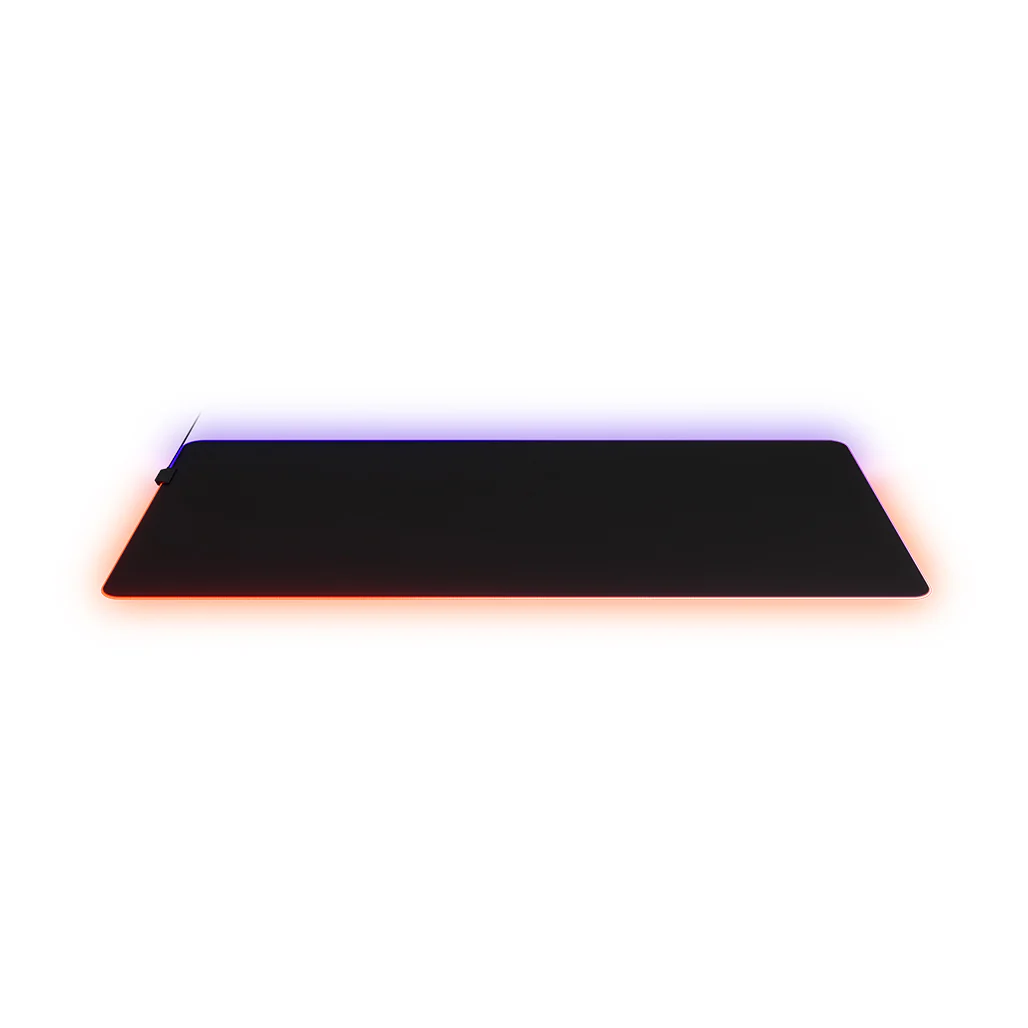 SteelSeries QcK Prism Cloth – RGB Gaming Mousepad with Micro-Woven Surface & Dynamic Lighting - Image 4